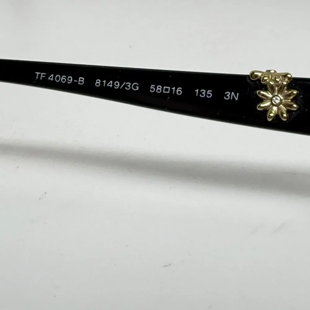Tiffany & Co TF 4069B 8149/3G Sunglasses Frames Only‎ black yellow H18715